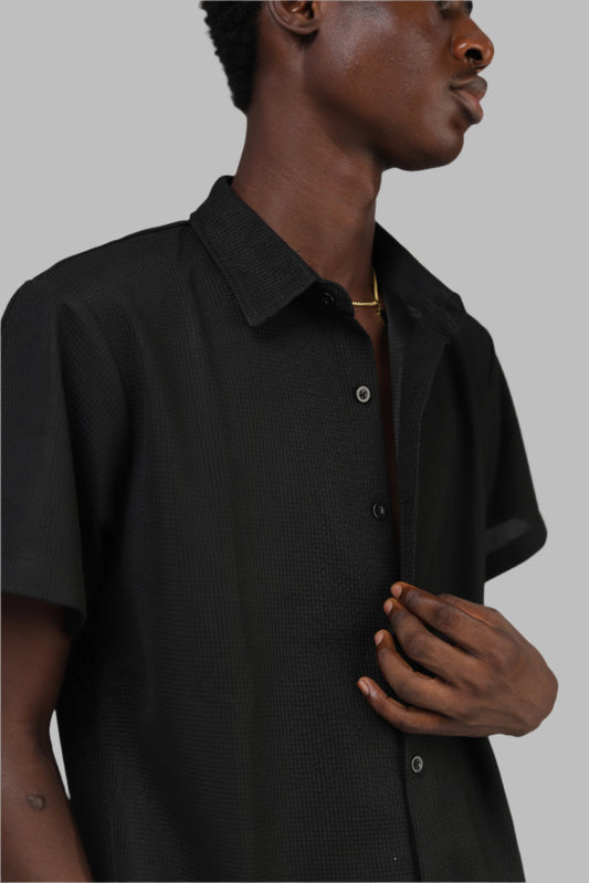 WaffleCraft Shirt Black