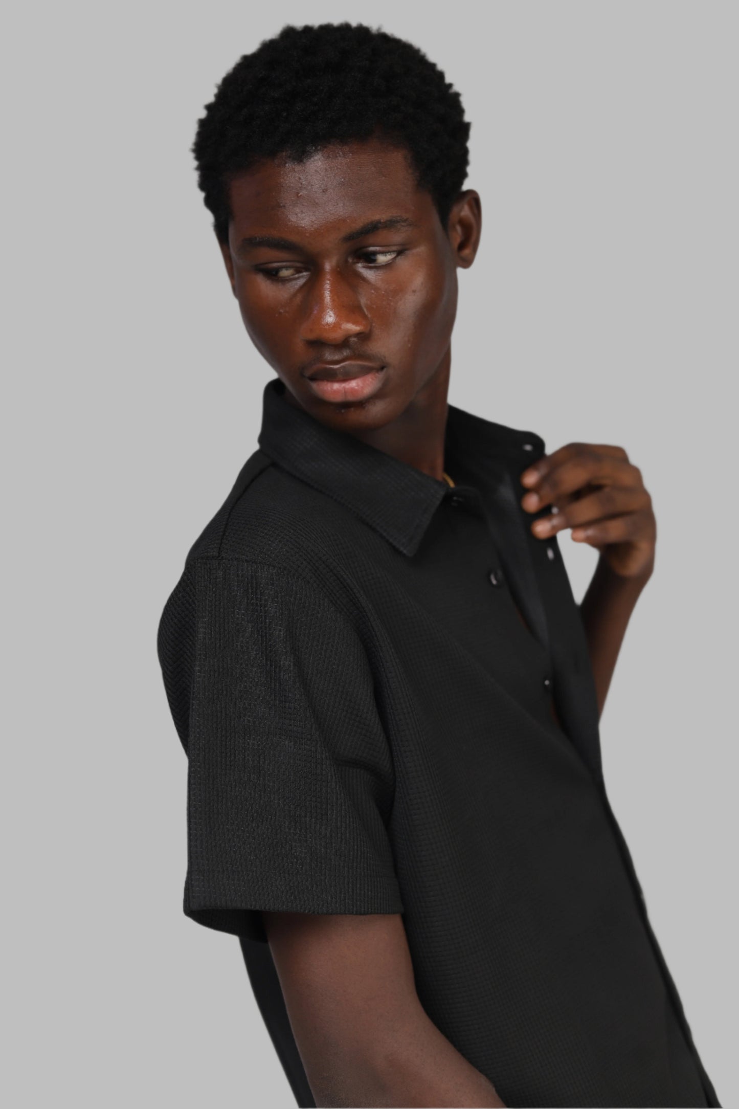 WaffleCraft Shirt Black