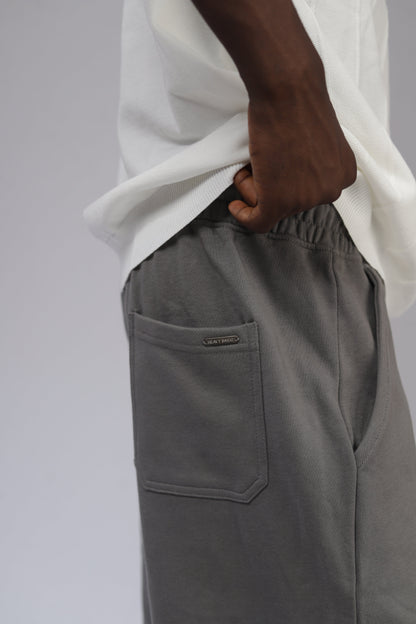 Luxecore Thick Shorts battleship grey