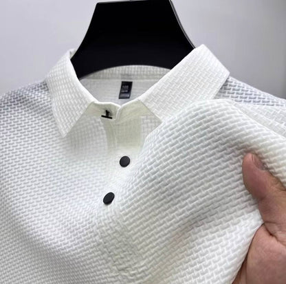 Dash-weave Polo